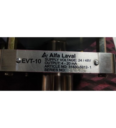 ALFA LAVAL EVT-10 31830-5912-1 VALVE