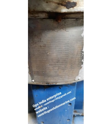 Alfa Laval Marine S400 Oil Separator 